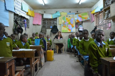 bambini in classe