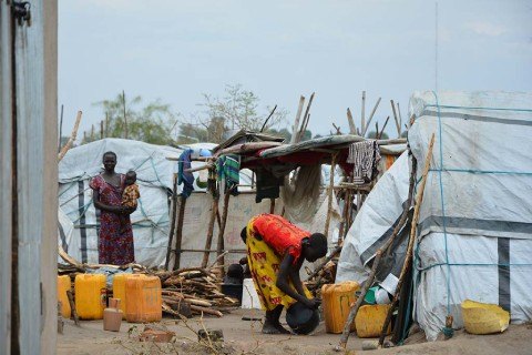 Residents of a Shelter in Sudan